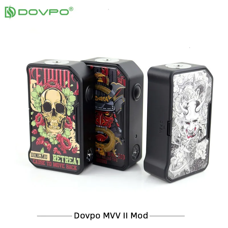 Box Mod Dovpo M VV II Двойной 18650 Батарея 1V To 8V самым высоким 280 W и C Тип сигареты