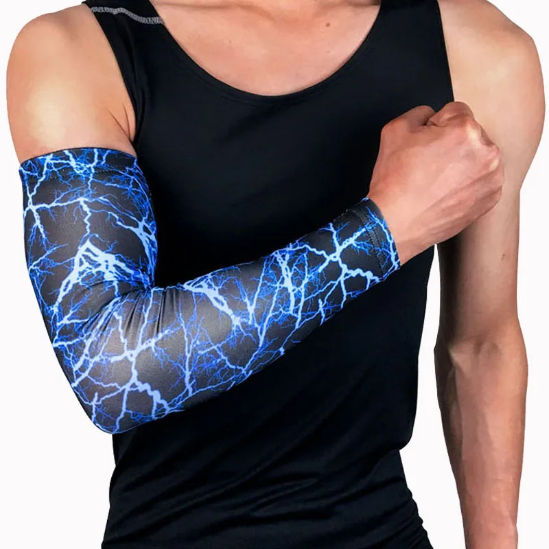 2pcs/lot Elbow Brace Sun UV Protection Arm Warmers Cuff Sleeve Hand Support Wrap 