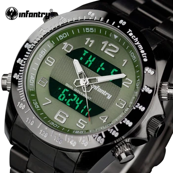 

INFANTRY Military Watch Men Tactical Army Mens Watches Top Brand Luxury LED Digital Sport Black Watch for Men Relogio Masculino