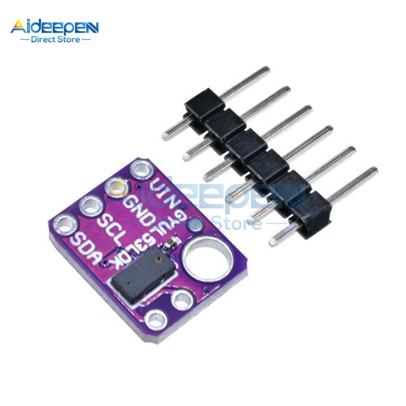 GY-530 VL53L0X GY-530 VL53L0X время полета(ToF) лазерный модуль датчика CJMCU-VL53L0X лазерный модуль расстояния 2,8 V-5 V интерфейс IEC IIC - Цвет: GY-530 VL53L0X