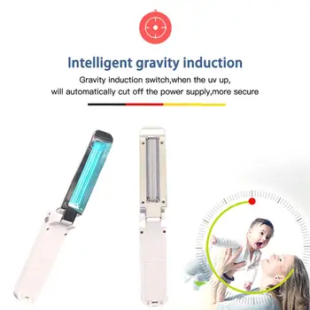

USB Portable UV Lamp Sterilization Stick Disinfection Rod Sterilizer Lamp Personal Care Traveling Sterilizer Ultraviolet Lamps