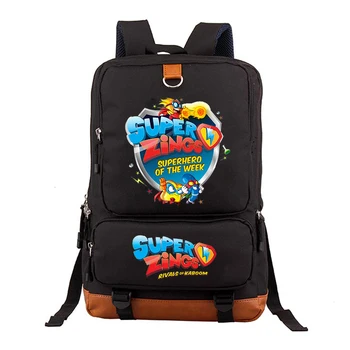 

Canvas Backpack Super Zings Girls&Boys School Bag Capacity Women Backpack School Bag For Teenage Girls Mochila Mujer Female