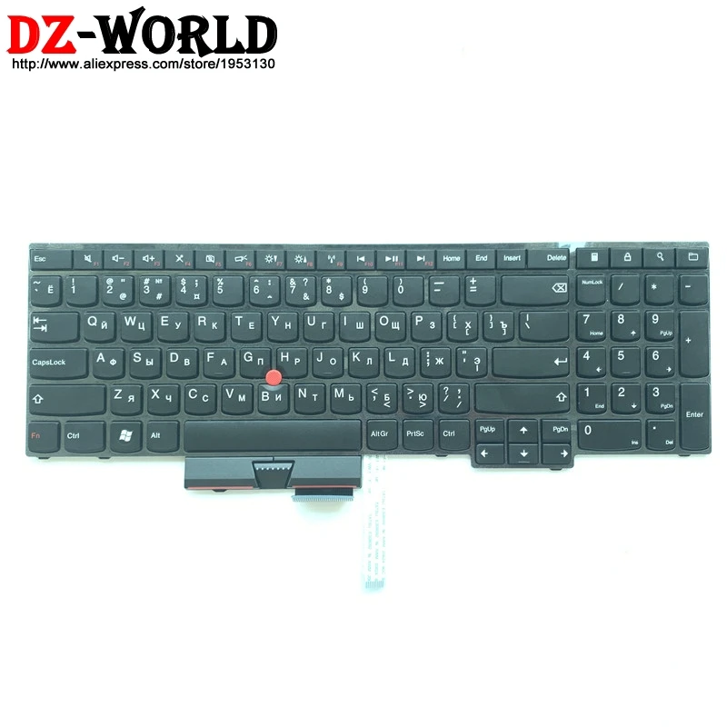 Новая Оригинальная Русская клавиатура RU для lenovo Thinkpad E530 E530C E535 E545 ноутбук Teclado 04W2503