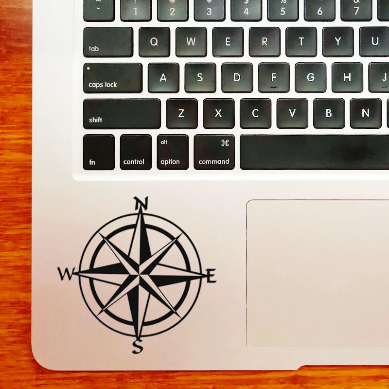 Морской Компас виниловая трекпад ноутбука Стикеры для Apple Macbook Air Pro Retina 11 12 13 15