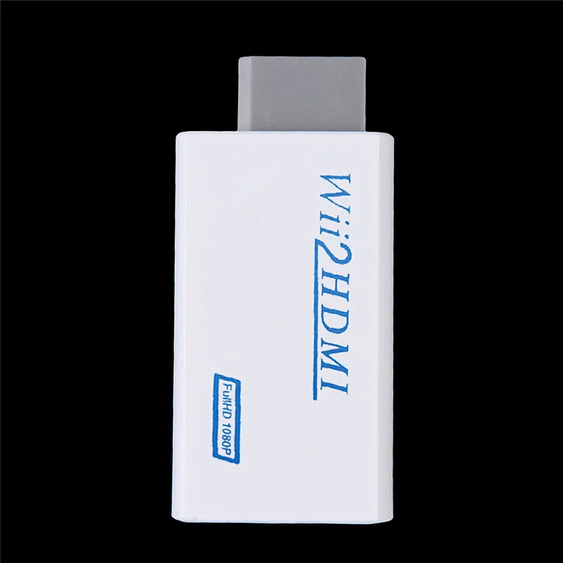 Для wii к HDMI 1080P Upscaling конвертер wii 2HDMI адаптеры-конвертеры Full HD Масштабирование выходного сигнала 3,5 мм аудио видео выход новейший