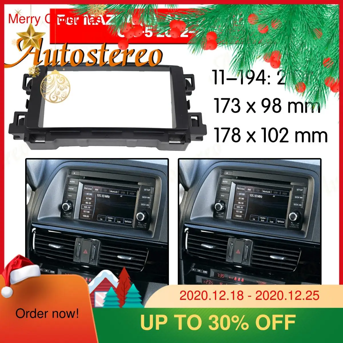 Frame Panel Frame Panel Top Radio Fascia for 2012+ Mazda CX 5/ Atenza/ Mazda 6 Stereo Fascia Dash CD Trim Installation Frame Kit|Fascias| - AliExpress