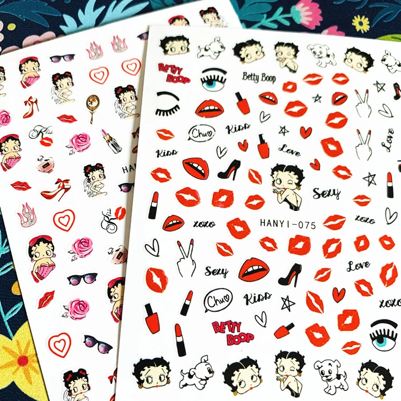 Nail Stickers Nail Art Tools Nail Art Decoration Nail Decals HANYI-419 3d Nail Art Sticker Rhinestones Decorations