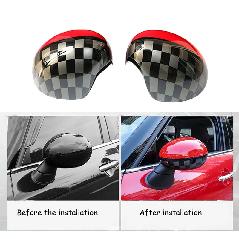 Крышка бокового зеркала двери автомобиля крышки для Mini Cooper Hardtop F54 F55 F56 F57 F60 серии