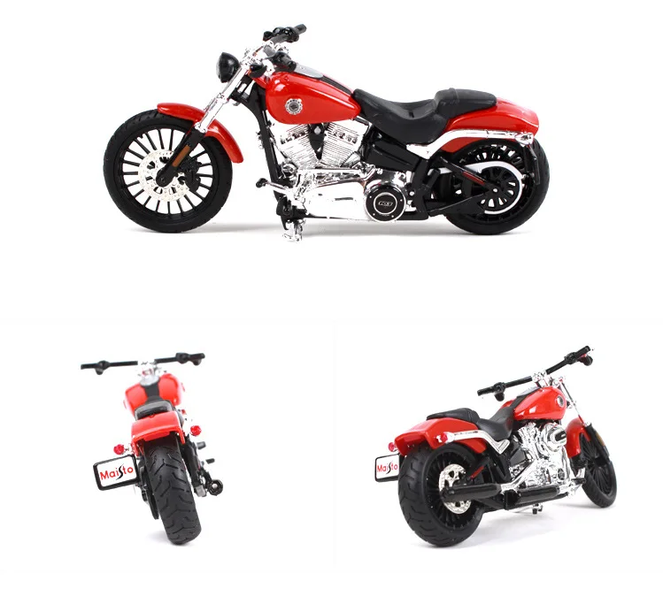 Maisto 1:18 Harley Dyna удобрение 2009 оригинальная Авторизованная модель мотоцикла из сплава игрушечный автомобиль Коллекционирование