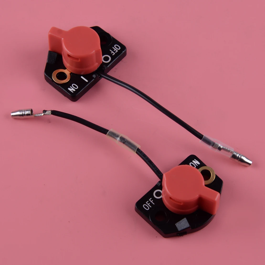 LETAOSK 2 шт. ВКЛ-ВЫКЛ однопроводный переключатель останова двигателя подходит для