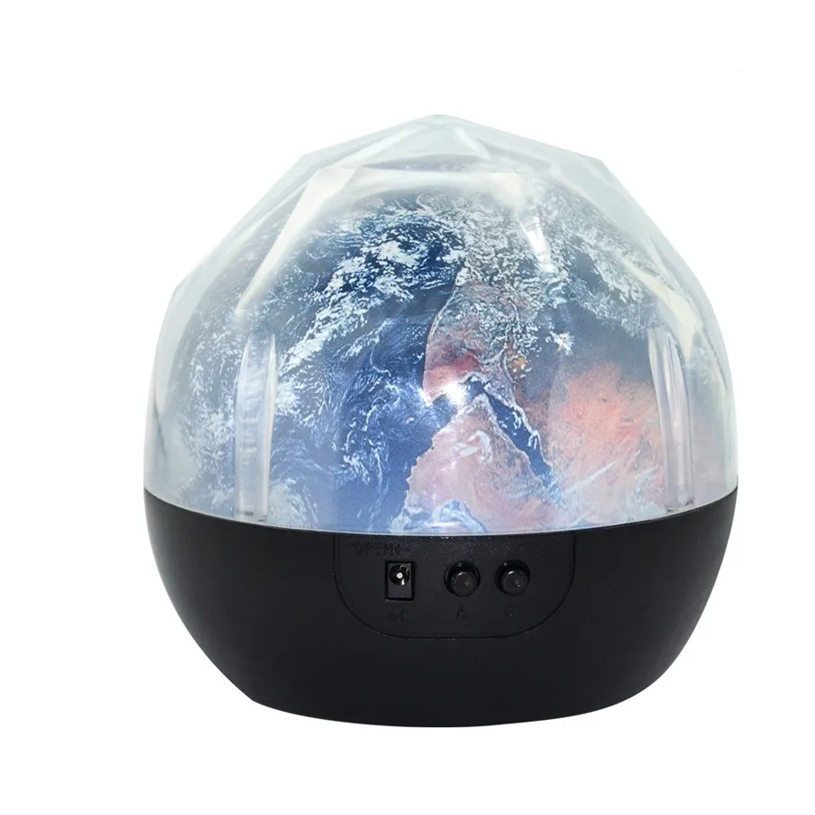 LED Night 3 Modes Night Light Earth Universe Starry Sky Planet Magic Projector Lamp Colorful Rotate Flashing Star Kids Baby