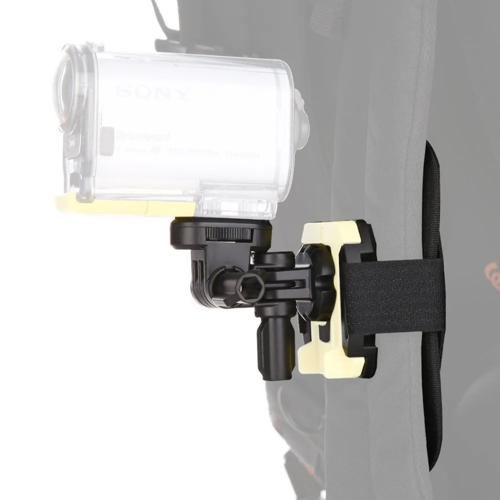 Per Sony Action Cam Hdr-As100V As200V Hdr-Az1 Fdr-X1000V As50 Clip Del Sacchetto Videocamere Vct-Bpm1 Zaino Di Montaggio