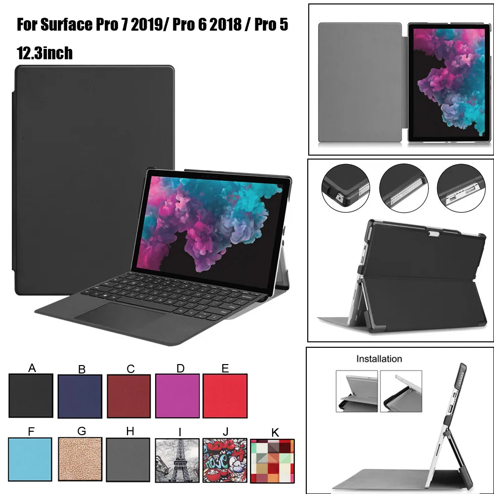 50 # защитный чехол для microsoft Surface Pro 4 3 Сумка 7 2019 12 противоударный ноутбука|Чехлы