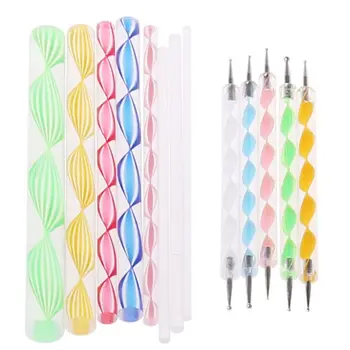 

25pcs/set Mandala Dotting Pen Tools for Painting Stone with Stencils Template 090F