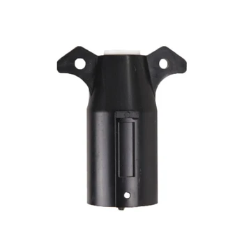 

Black Light Plug Connector Round Plastic Accessories Trailer End Blade