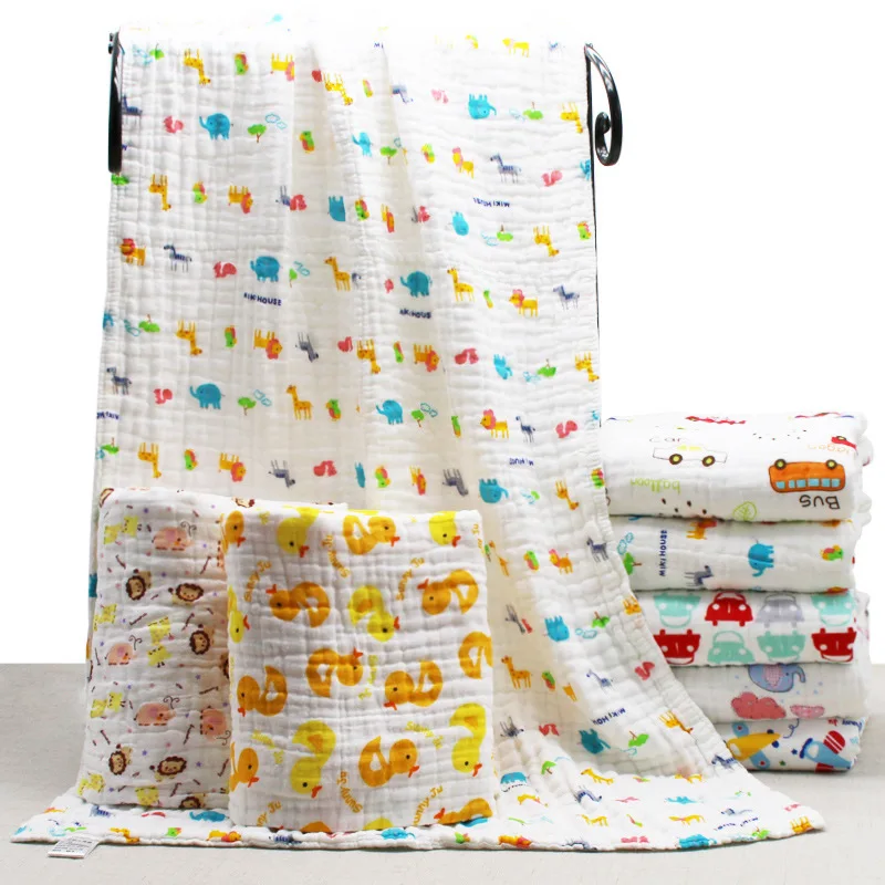 

BABY'S Bath Towel Six-layer Pure Cotton Newborns Blanket Baby Gauze Bath Towel