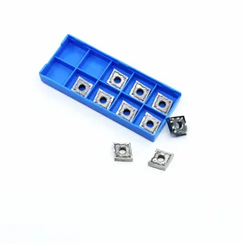 

Uncoated Turning inserts for aluminum CNMG120404 CNMG431 Aluminum cutter blade Insert Cutting Tool AL +TIN Alloy wood