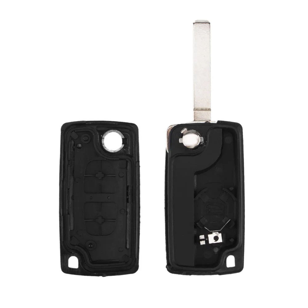 Раскладной чехол KEYYOU для Peugeot 207 307 308 407 807 2 кнопки|key button|buttons buttonscase key peugeote |