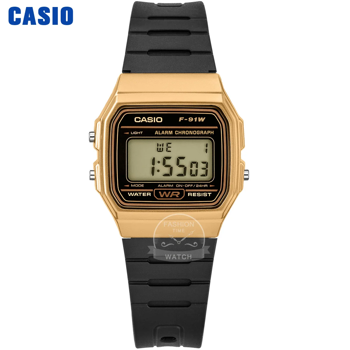 F91WM9A Casio часы золотые часы мужчины лучший бренд класса люкс LED цифровые водонепроницаемые кварцевые мужские часы спортивные военные наручные часы relogio masculino reloj hombre erkek kol saati montre homme zegarek meski - Цвет: F91WM9A