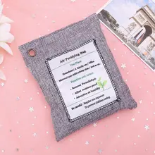 200 г бамбуковый уголь домашний автомобильный освежитель воздуха очиститель Активированный уголь обувь дезодорант поглотитель мешок 72XF