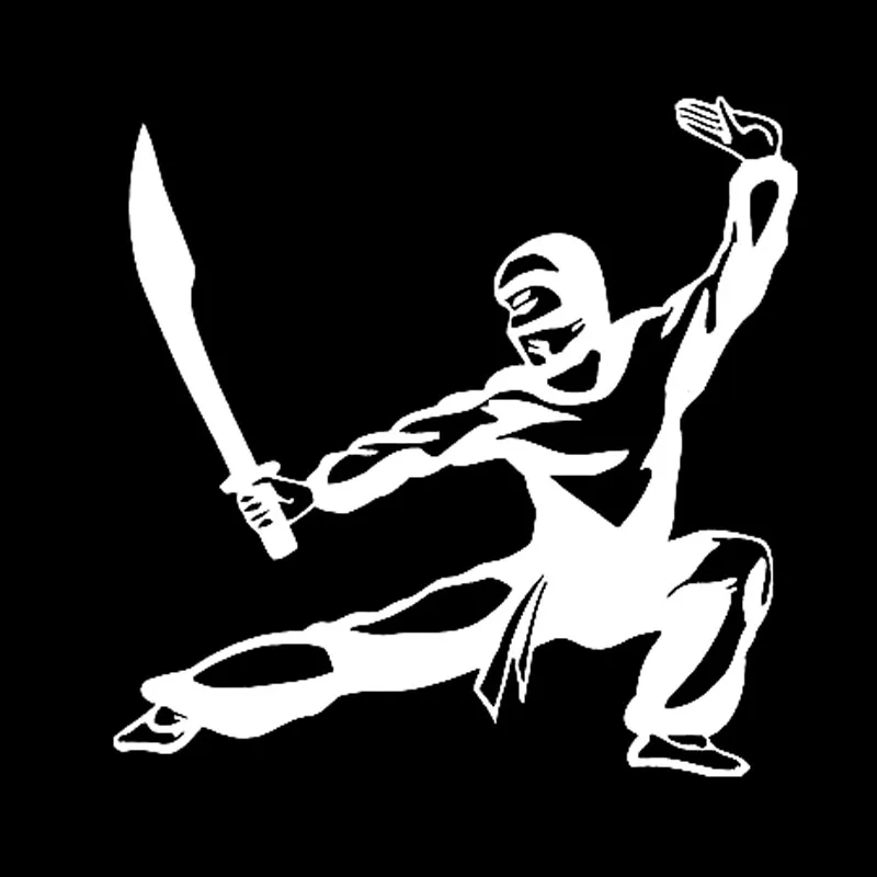 Креативный воин ниндзя автомобильный стикер модное украшение для окна