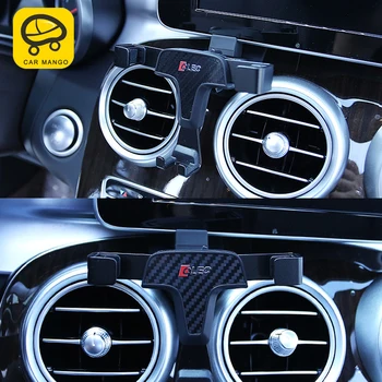 

CarManGo for Mercedes-Benz 2016-2019 GLC Car Phone Holder Air Vent Mount Stand Mobile Gravity Smartphone Support Bracket