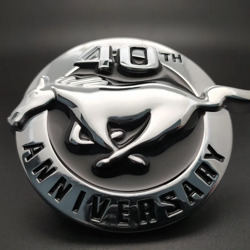 Металлическая Эмблема для машины Mustang Running Horse 1 шт. 40 й год выпуска боковой значок