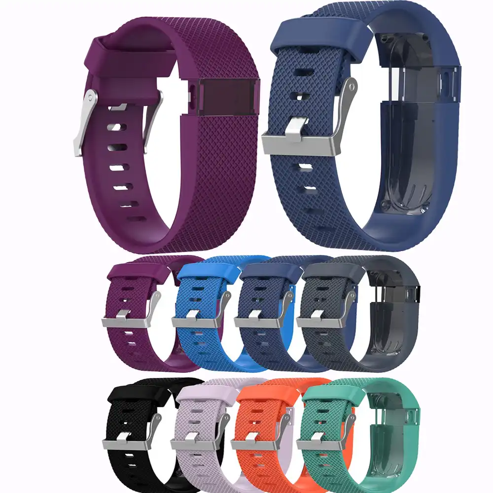 Модный силиконовый ремешок для смарт часов Fitbit charge HR frontier/классический сменный