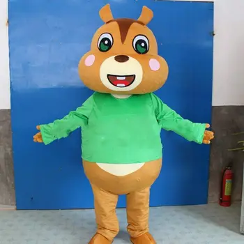 

new Unisex Halloween Squirrel Mascot Costume Suits Cosplay Party Clothing Adults Christmas Cosplay Hallowen Gift