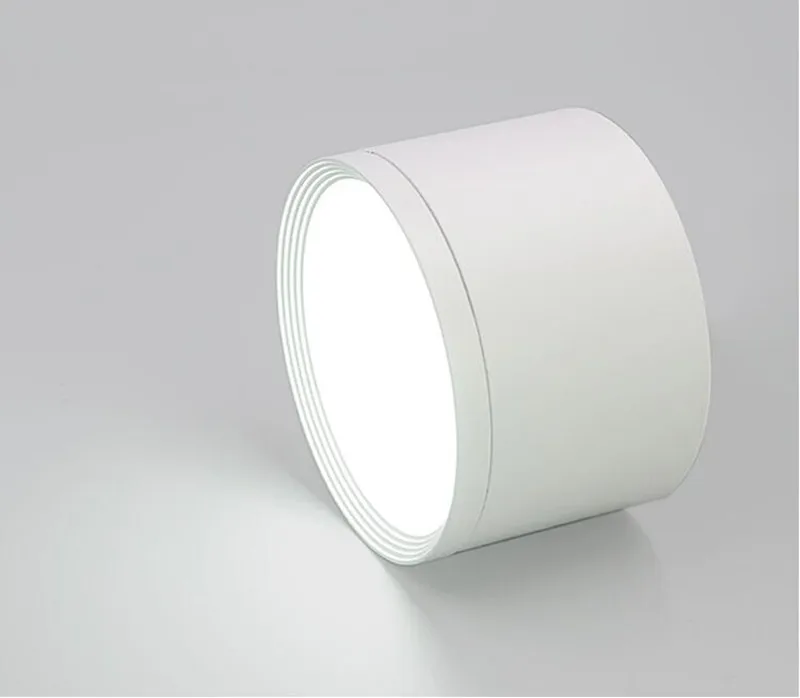 7 와트 9 와트 12 와트 15 와트 18 와트 AC85-265V 천장 램프 COB Led 다운라이트 스포트 라이트 + led 드라이버
