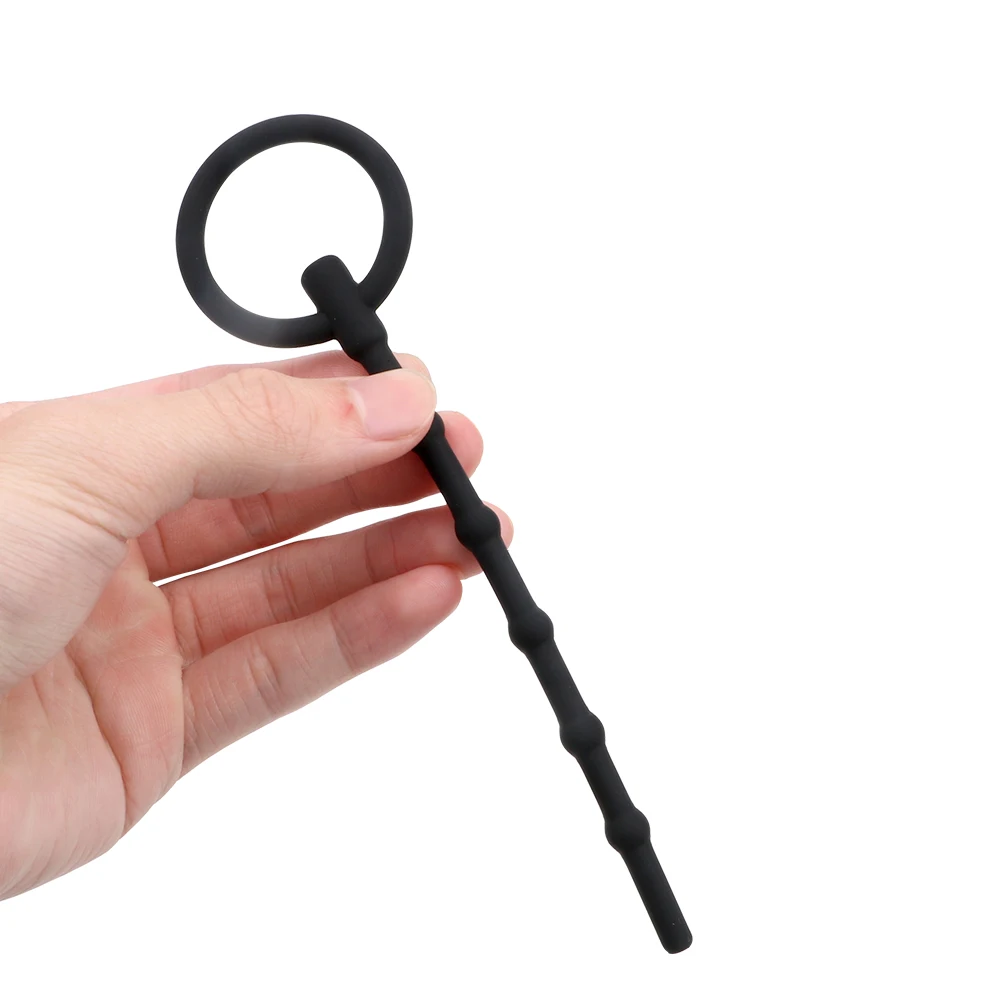 2.5-8mm Urethral Sounding Penis Plug Dilator Catheter Sounds Medical Exerciser Male Masturbator Sex Toys For Men 18 urethral dilator,silicone urethral dilator