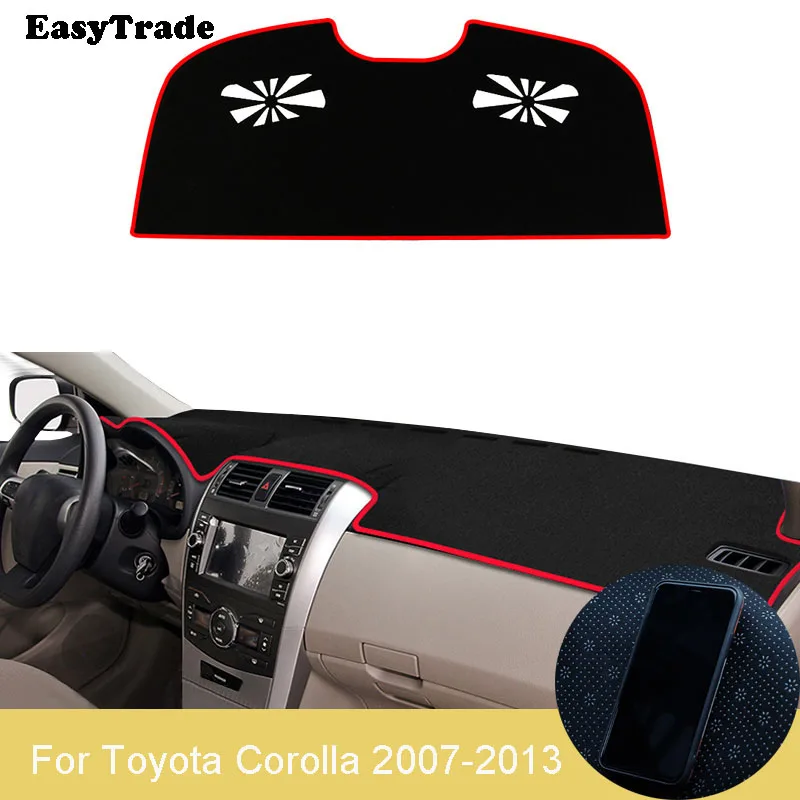 

For Toyota Corolla 2008 2009 2010 2012 Car Non-slip Dashboard Light-proof Mats Cover Rear Windshield Sun Shade Pad Carpet Mat