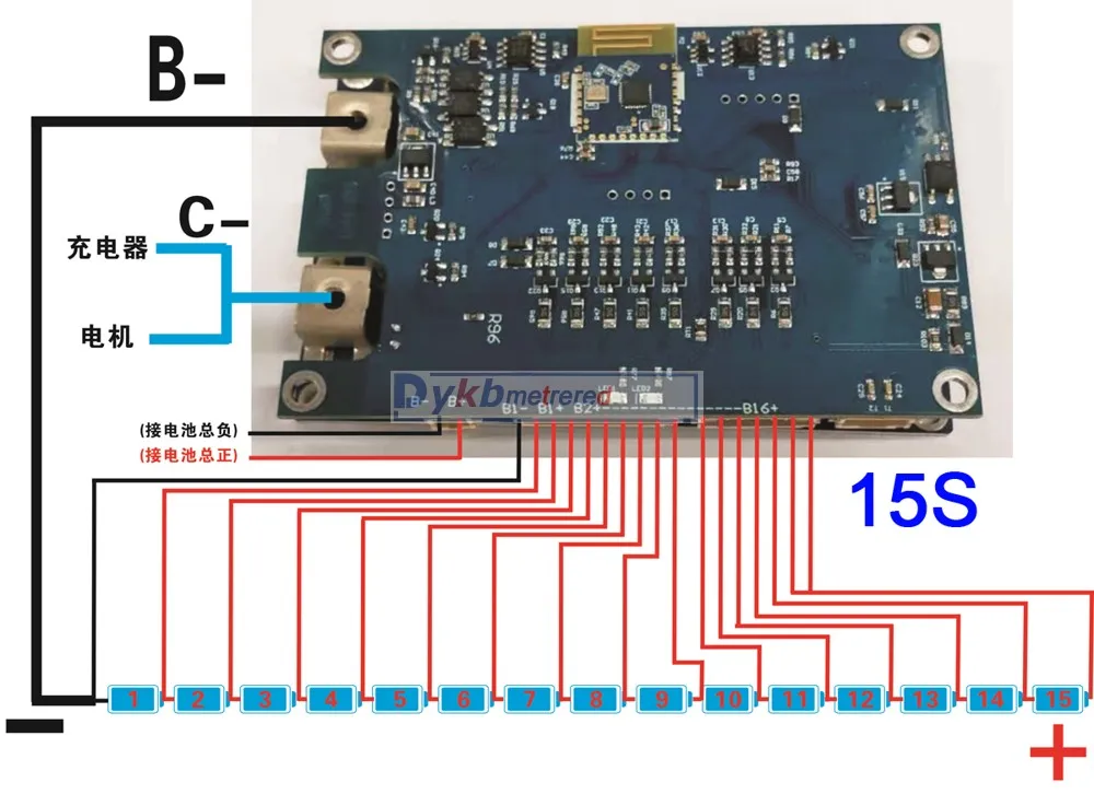 Смарт Bluetooth 5 S-16 S 40A 80A 100A 150A литий-ионный Lifepo4 LTO литиевая батарея Защитная плата BMS баланс приложение 7S 8S 10S 12S 13S