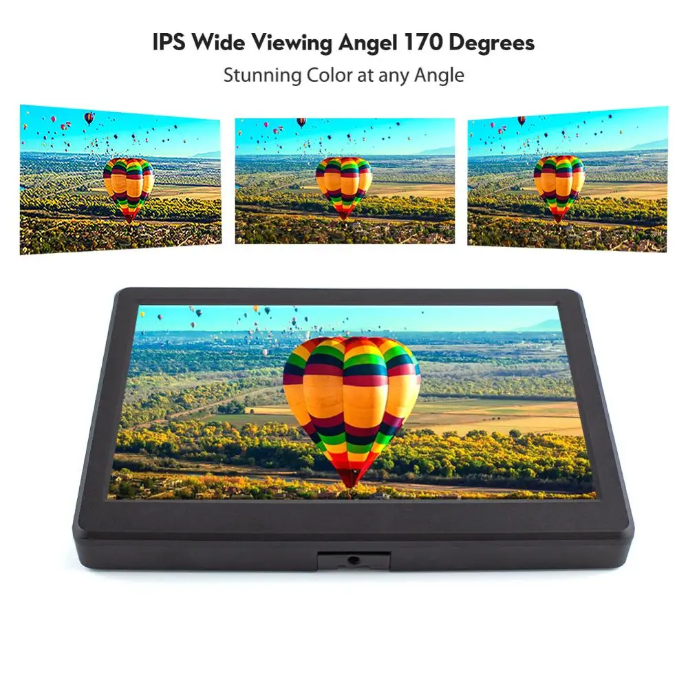  Portable Monitor 10.1 inch 2560*1600P LED Computer Monitors HDMI LCD Display IPS 2K Screen 10.1'' R