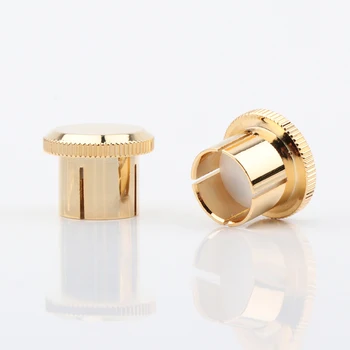 

12pcs Gold plated RCA Noise Reducing Caps - PTFE (Teflon) Insulation