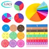 Children Early Learning Toys Learning  Fraction Arithmetic Fridge Magnet Toy With Magnetic Math Score Learning Educational Toys 1