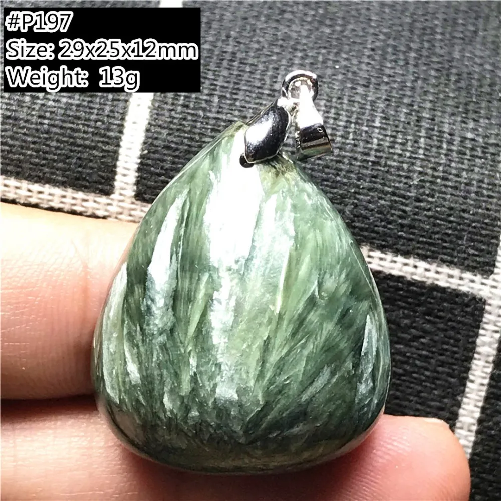 Seraphinite Pendant (197)