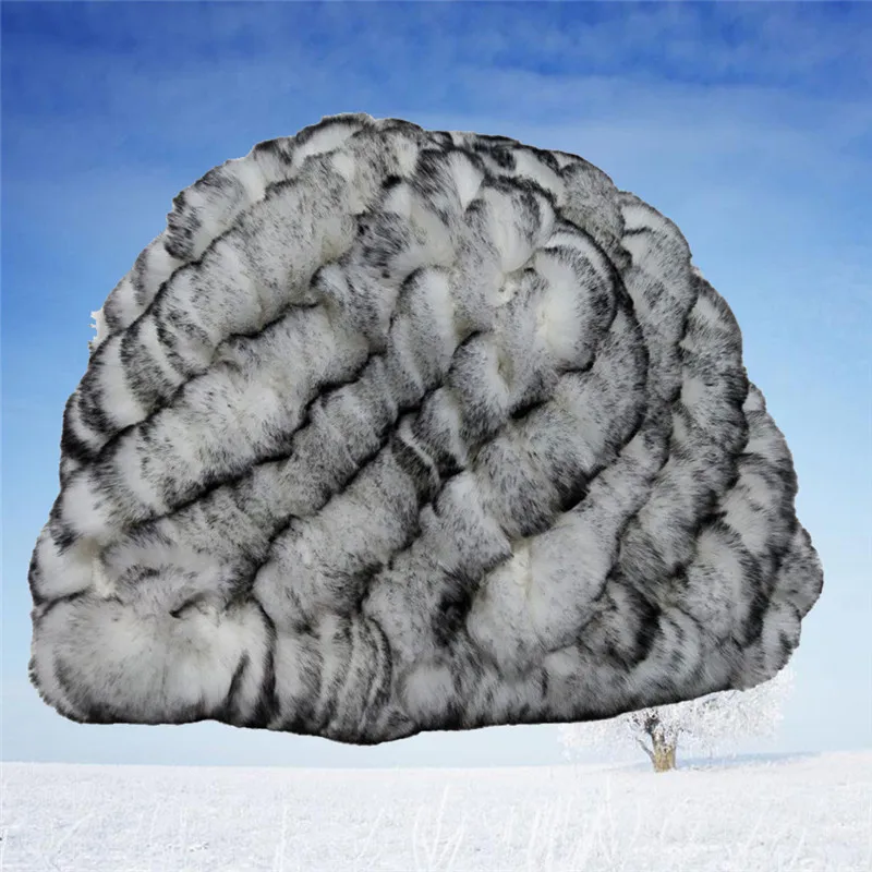 Beanie Зимние женские головные уборы теплые женские шапки ручной работы теплый женский головной убор шапки капот Sombrero Mujer одноцветная Милая шапка для девочек