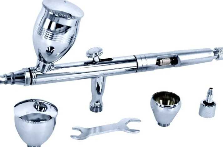 

0.3 Aperture on Pot Deconstructable 2 & Amp; 5 & Amp; 13ml Plug-in Nozzle Air Brush Td-183