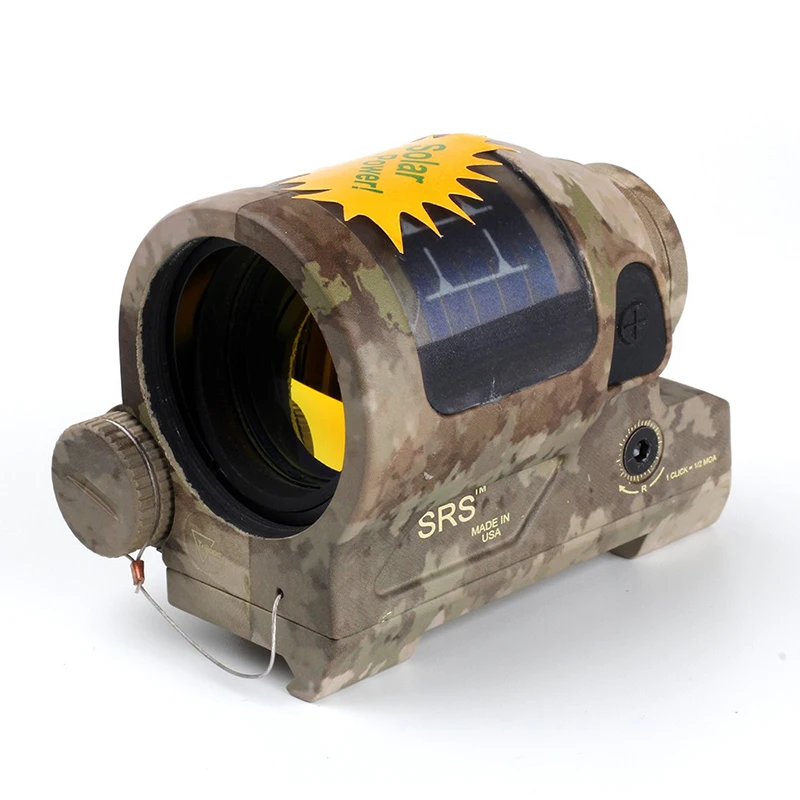 

Tactical SRS 1x38 Solar Power Red Dot Sight Hunting Rifle Reflex Scope