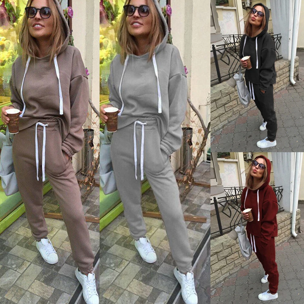 womens sweatshirt and joggers