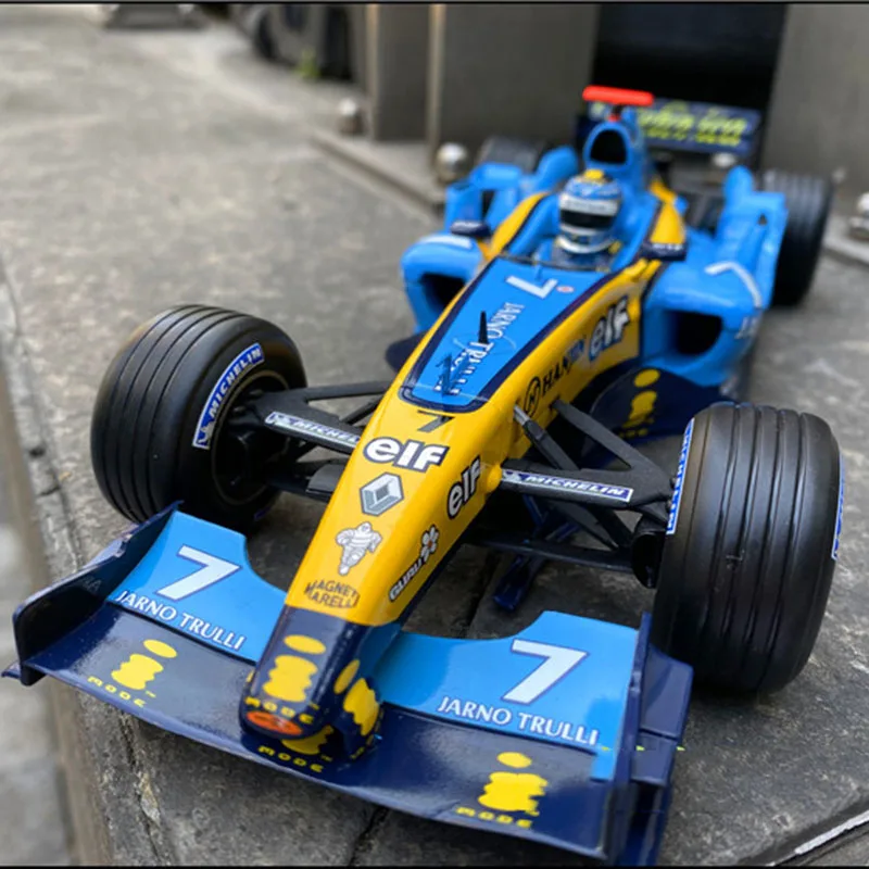 

Новая формула внепечатных моделей автомобилей F1 Supercar R24 масштаб 1/18 коллекция литых моделей автомобилей из сплава статическое украшение подарок демонстрационная игрушка