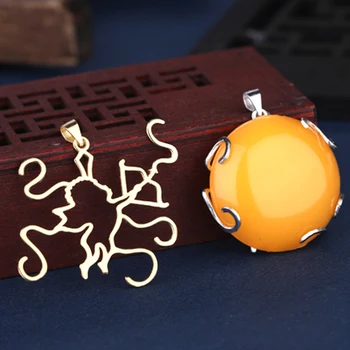 

Real 925 Sterling Silver Blank Cabochon Base Gold Rose Gold Setting Charms Pendant DIY Jewelry Making Supplies Accessories