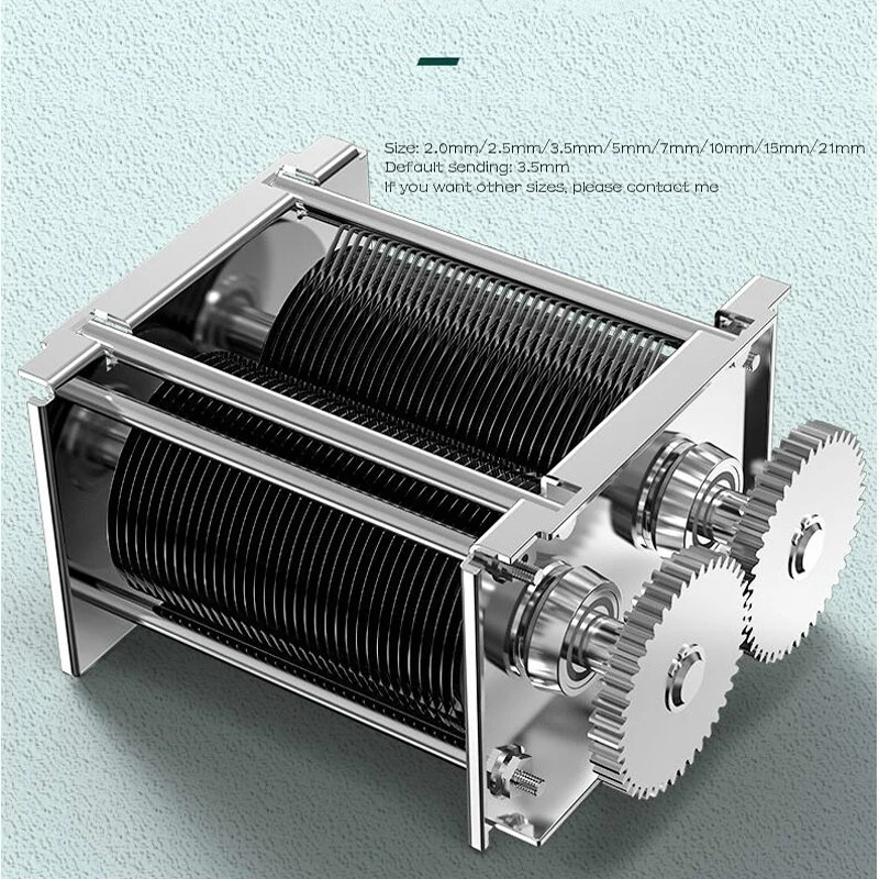 850W Desktop Meat Slicer Knife Removable Stainless Steel Electric Meat Cutter 4