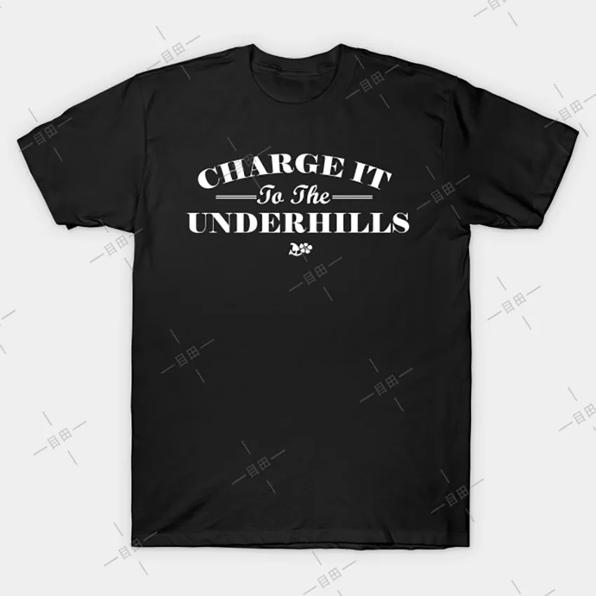 Charge It to the Underhills T shirt Fletch tee lover fan gift credit card newspaper la lakers jane doe design chevy chase | Мужская