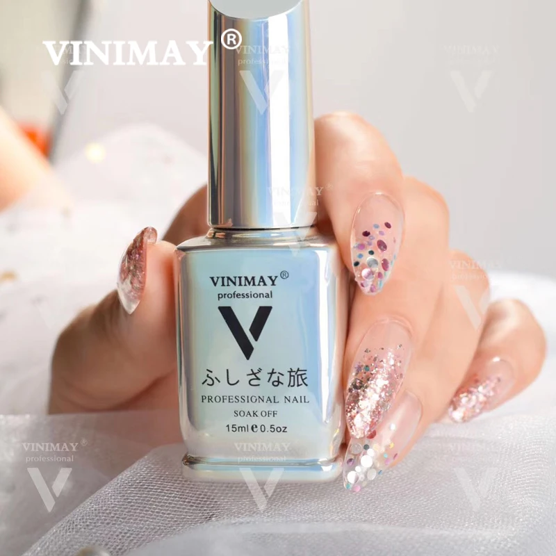 VINIMAY, 18 цветов, блестящий Гель-лак для ногтей, УФ-лак для ногтей, Гель-лак для ногтей, праймер для ногтей, гель для ногтей
