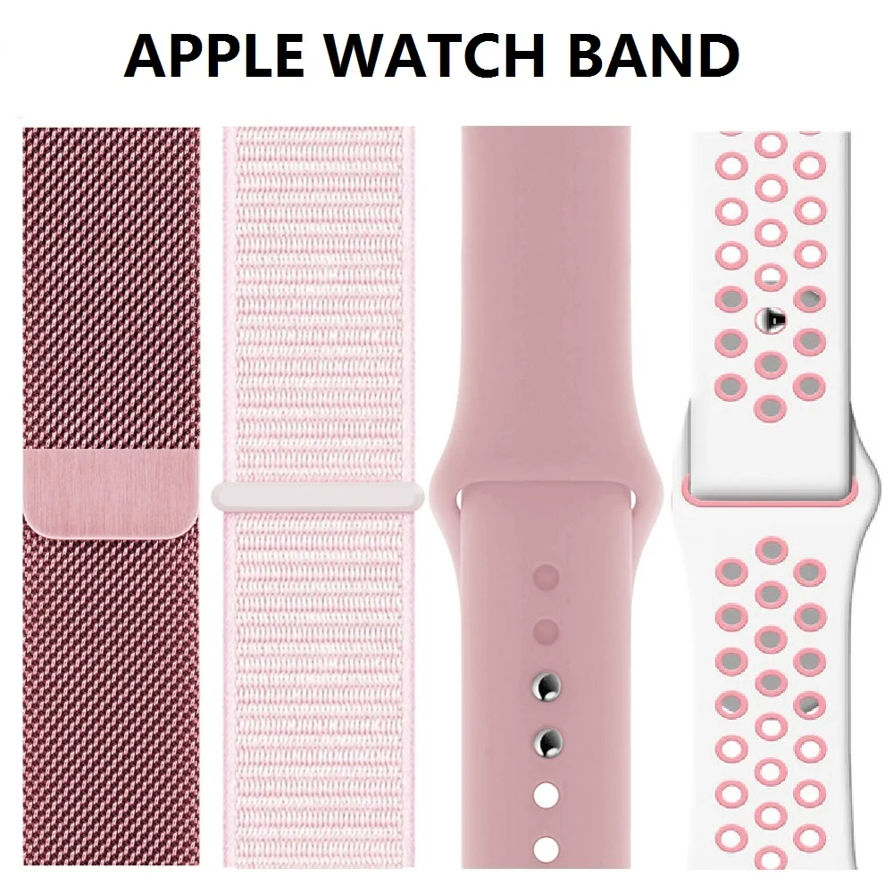 

Milanese Loop band for Apple Watch band strap 38mm 40mm for iwatch 5/4/3/2/1 42mm 44mm Stainless Steel Bracelet wrist watchband