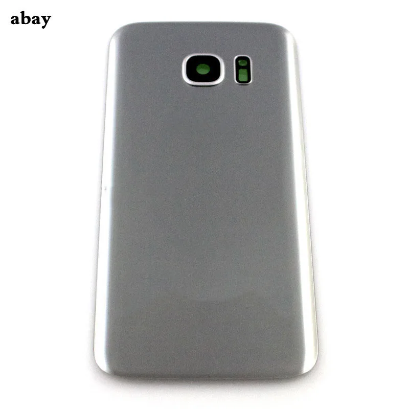 Задняя стеклянная крышка аккумулятора для SAMSUNG Galaxy S7 G930F Корпус задней двери с/без