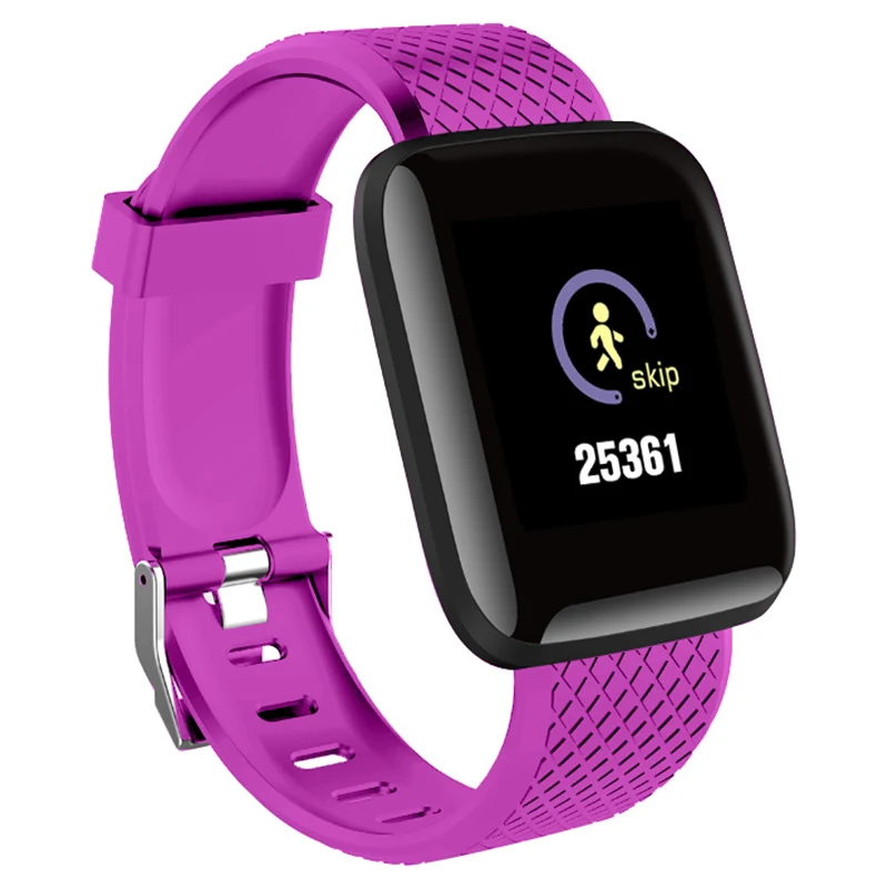 D13 SmartWatch кровяное давление водонепроницаемые Смарт-часы для женщин монитор сердечного ритма фитнес-трекер спортивные часы для Android IOS Телефон - Цвет: Smartwatch Purple