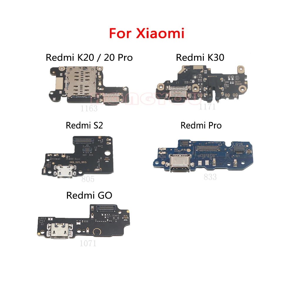 Usb-разъем для зарядки док-станция гибкий кабель Xiaomi Redmi K30 K20 PRO S2 Y2 GO | Мобильные